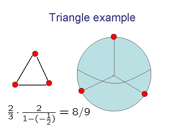 Triangle example . 