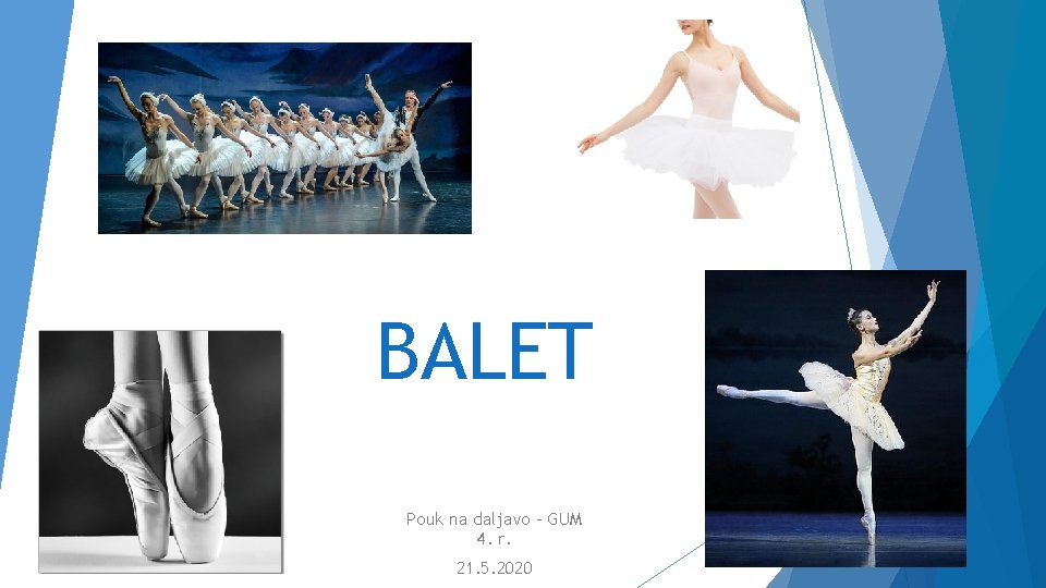 BALET Pouk na daljavo – GUM 4. r. 21. 5. 2020 