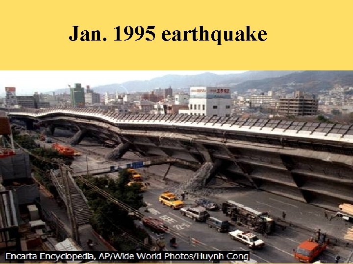 Jan. 1995 earthquake 