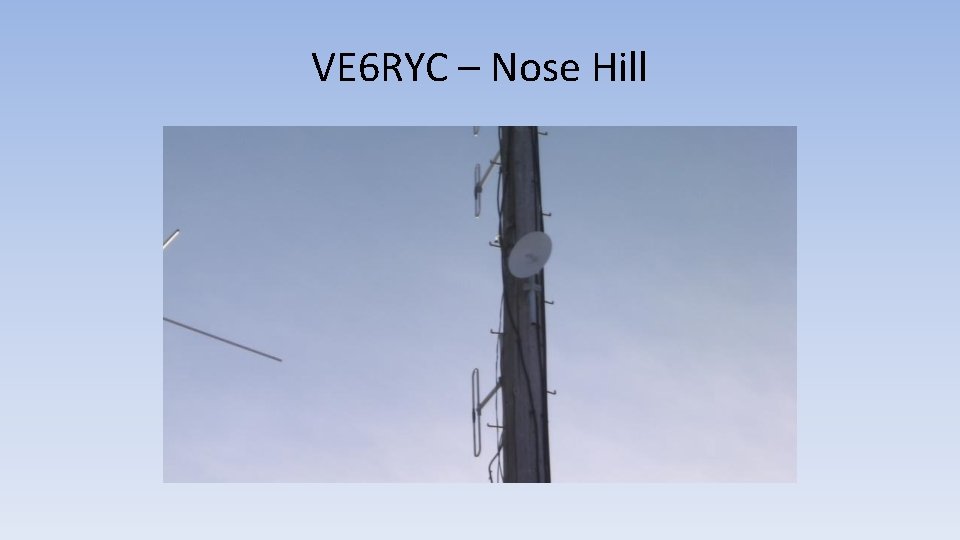 VE 6 RYC – Nose Hill 