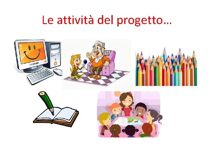 Le attività del progetto… 