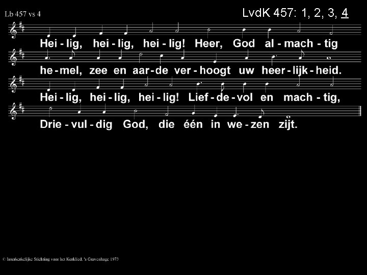 Lvd. K 457: 1, 2, 3, 4 