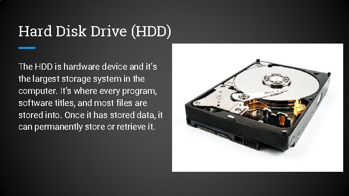 Hd Computer How It Works A miniguide to parts of a Computer By