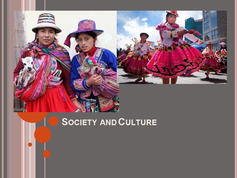 SOCIETY AND CULTURE 