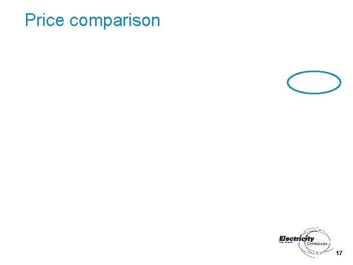 Price comparison 17 Price comparison 17