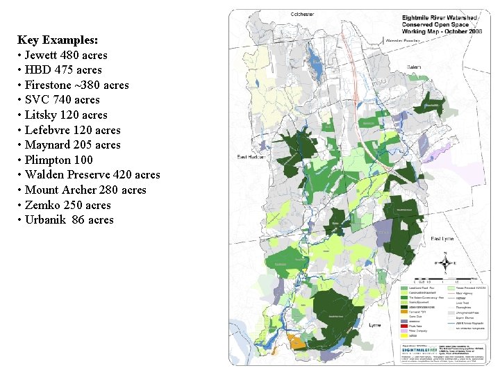 Key Examples: • Jewett 480 acres • HBD 475 acres • Firestone ~380 acres