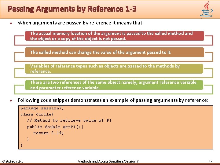 Passing Arguments by Reference 1 -3 u When arguments are passed by reference it