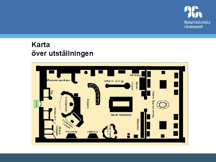 Karta över utställningen 