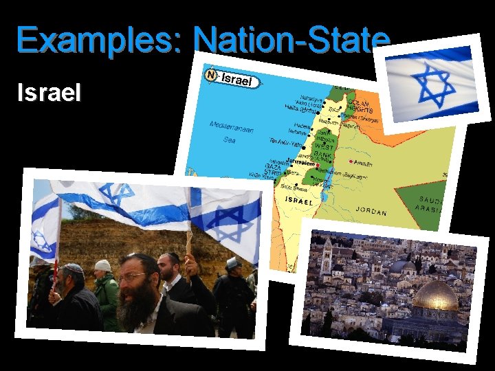 Examples: Nation-State Israel 