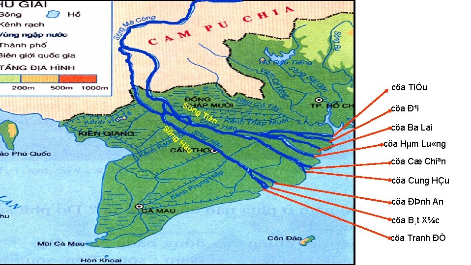 cöa TiÓu Sô ng Hậ u cöa Đ¹i Tiề n cöa Ba Lai cöa