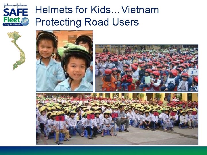 Helmets for Kids…Vietnam Protecting Road Users 
