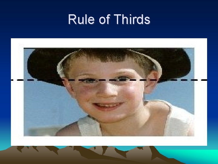 Rule of Thirds 