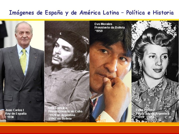 Imágenes de España y de América Latina – Política e Historia Evo Morales Presidente