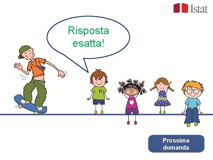 Risposta esatta! PIU’ Prossima domanda 