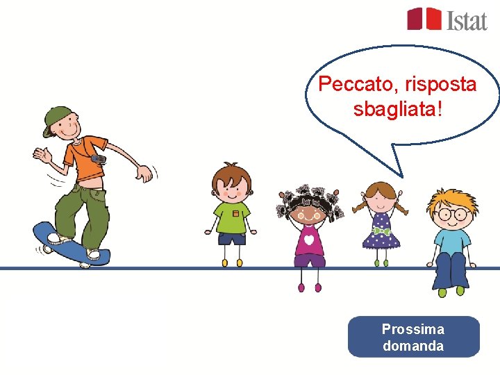 Peccato, risposta sbagliata! PIU’ Prossima domanda 