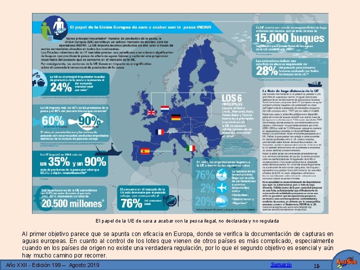 El papel de la UE de cara a acabar con la pesca ilegal, no