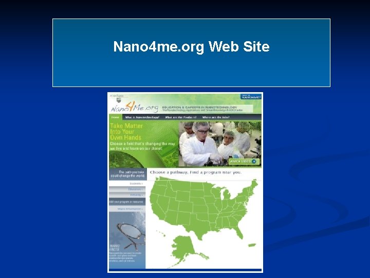 Nano 4 me. org Web Site 
