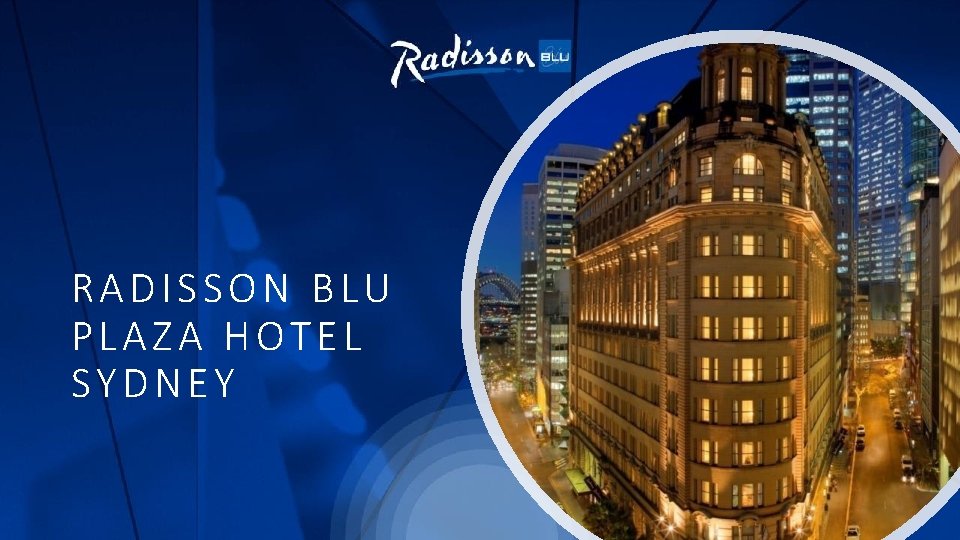 RADISSON BLU PLAZA HOTEL SYDNEY 