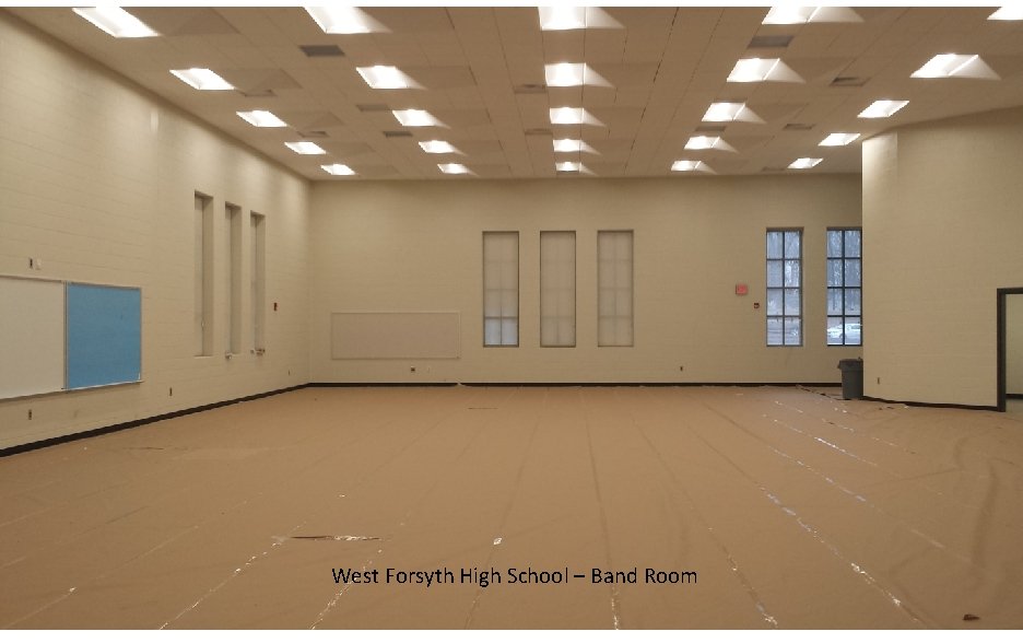 West Forsyth High School – Band Room 