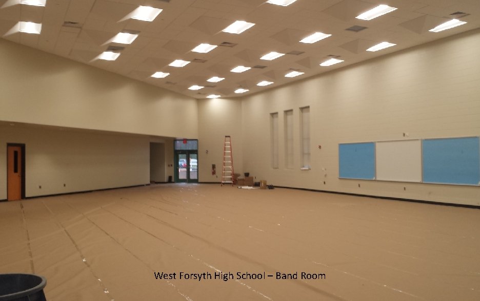 West Forsyth High School – Band Room 