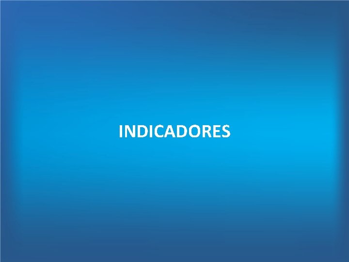 INDICADORES 