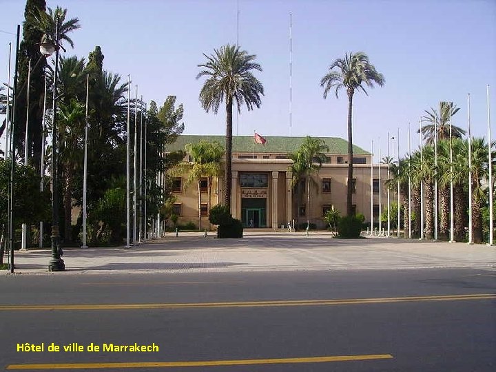 Hôtel de ville de Marrakech 