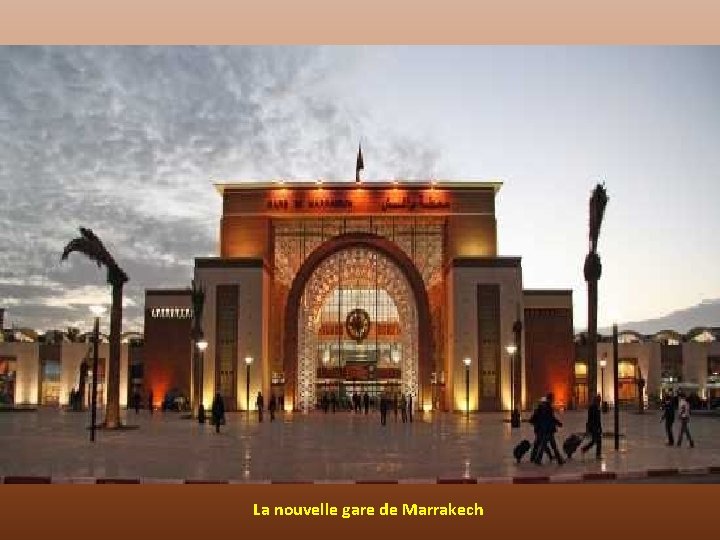 La nouvelle gare de Marrakech 