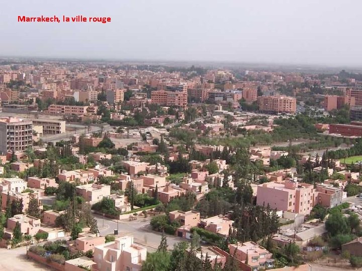 Marrakech, la ville rouge 