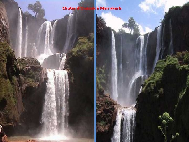 Chutes d‘Ouzouk à Marrakech 