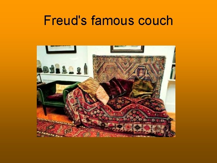 Freud's famous couch 