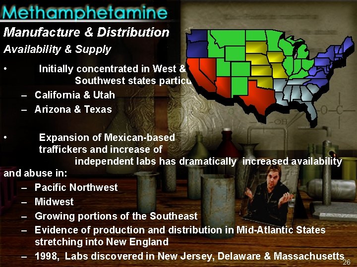 Manufacture & Distribution Availability & Supply • • Initially concentrated in West & Southwest