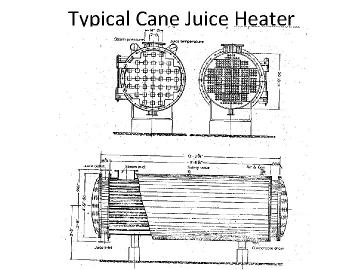 Typical Cane Juice Heater 