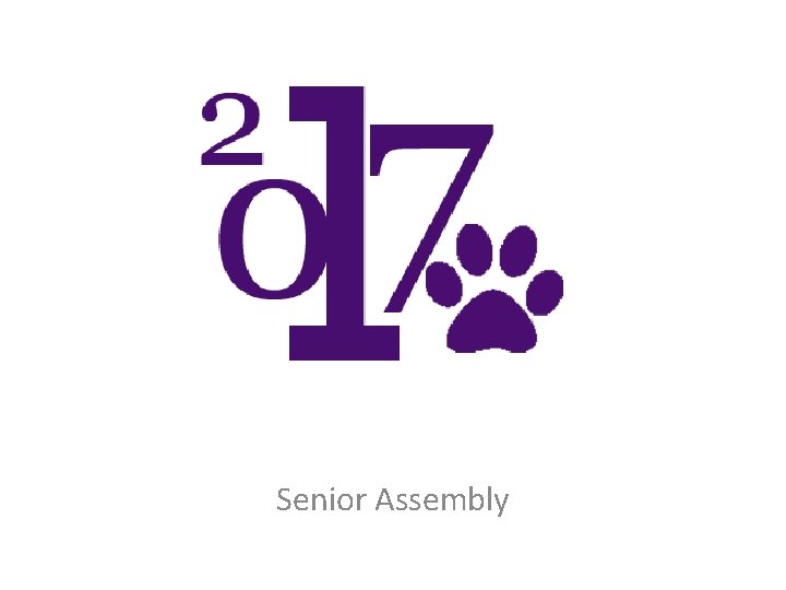 Senior Assembly 
