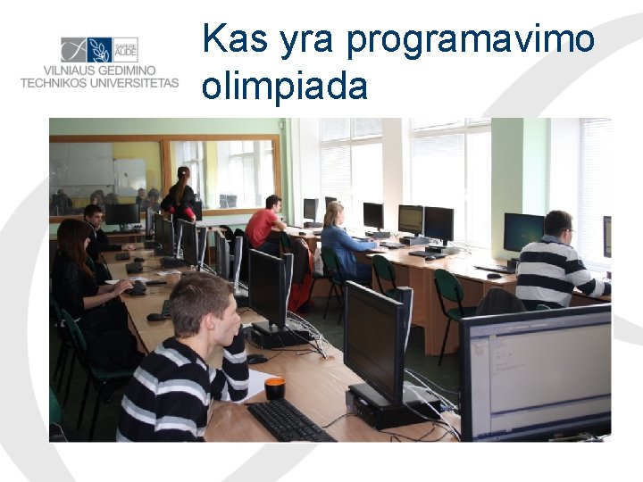 Kas yra programavimo olimpiada 