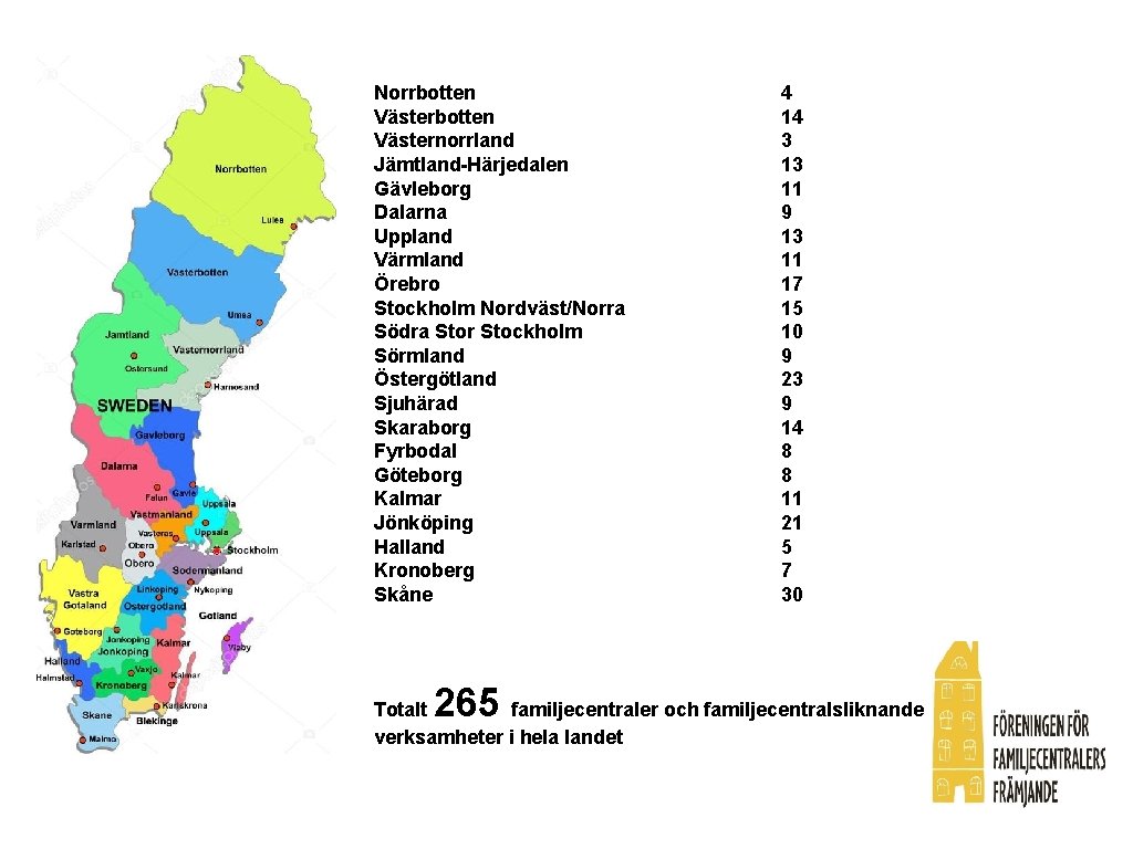 Norrbotten Västernorrland Jämtland-Härjedalen Gävleborg Dalarna Uppland Värmland Örebro Stockholm Nordväst/Norra Södra Stor Stockholm Sörmland