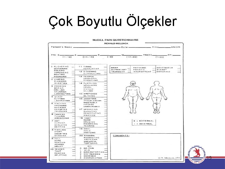 Çok Boyutlu Ölçekler 19 