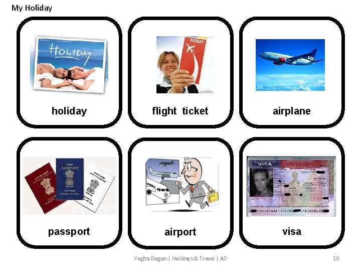 My Holiday holiday flight ticket airplane passport airport visa Yogita Dogan | Holidays &