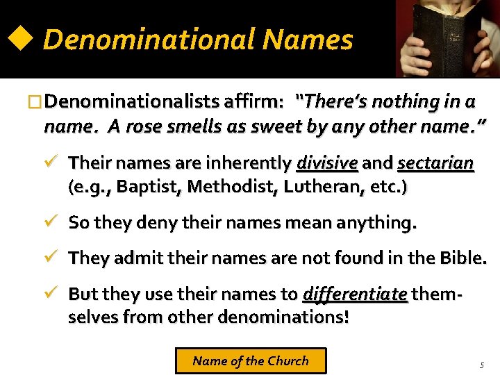 Introduction God gives Moses His name Ex 3