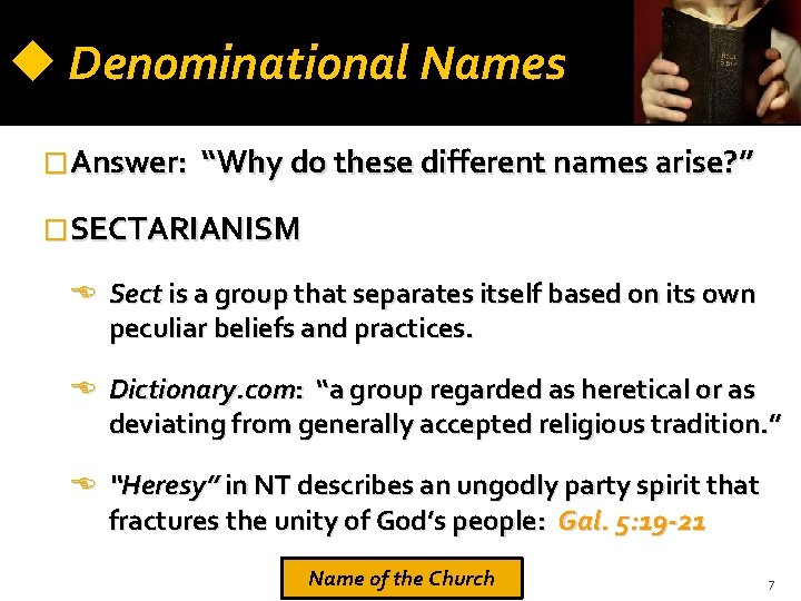 Introduction God gives Moses His name Ex 3