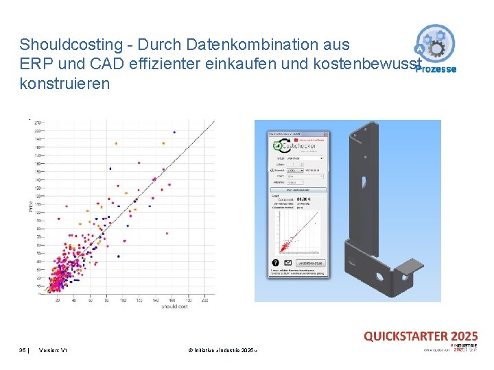 Shouldcosting - Durch Datenkombination aus ERP und CAD effizienter einkaufen und kostenbewusst konstruieren 35