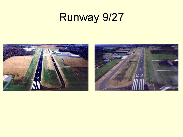Runway 9/27 