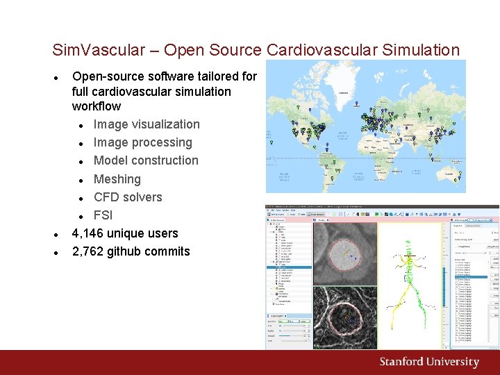 Sim. Vascular – Open Source Cardiovascular Simulation Open-source software tailored for full cardiovascular simulation