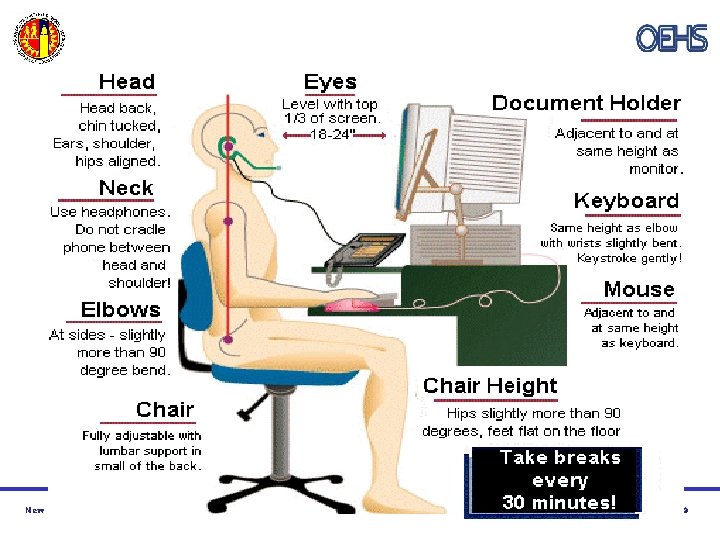 New & Transferred Employee Safety Orientation Page 9 