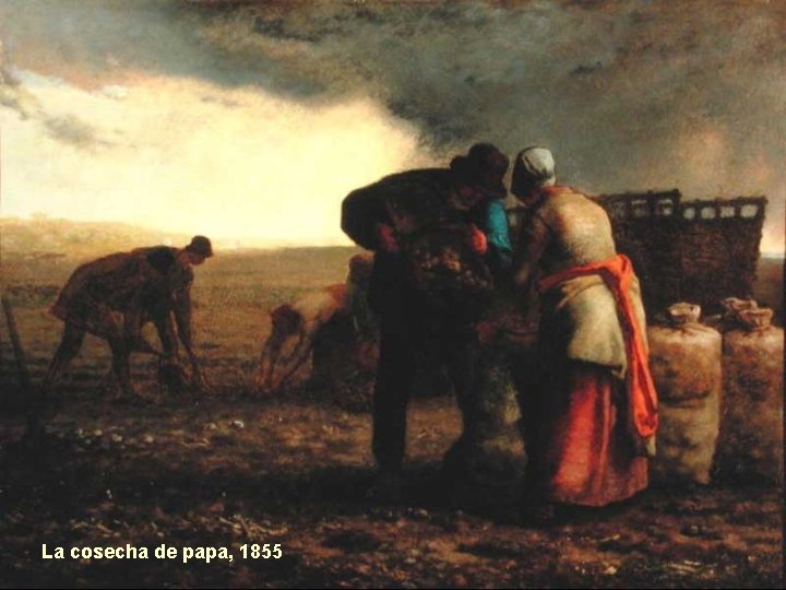 La cosecha de papa, 1855 