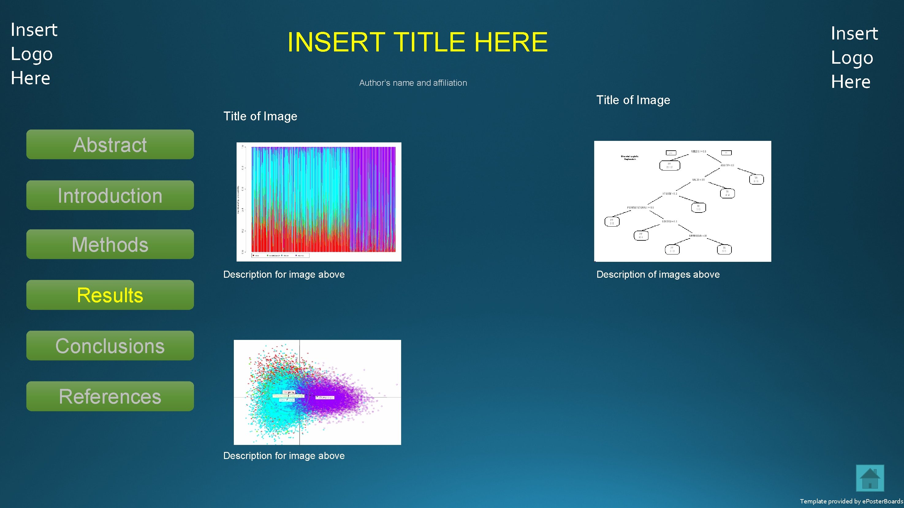 Insert Logo Here INSERT TITLE HERE Author’s name and affiliation Title of Image Insert