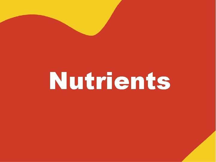 Nutrients 