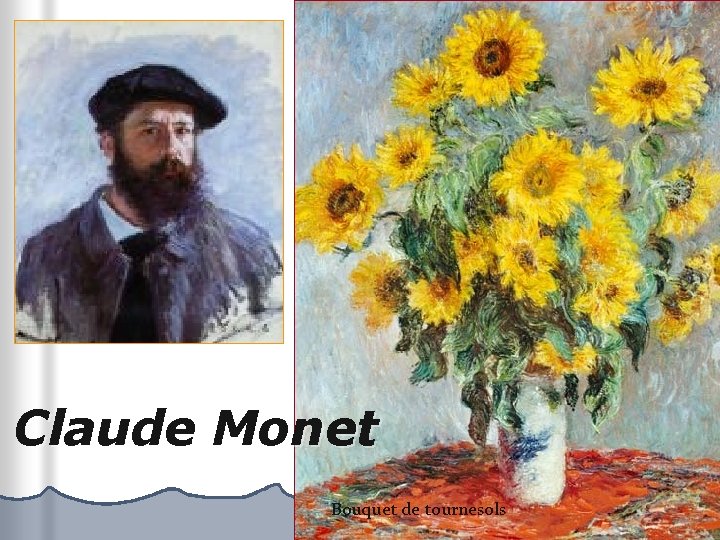 Claude Monet Bouquet de tournesols 