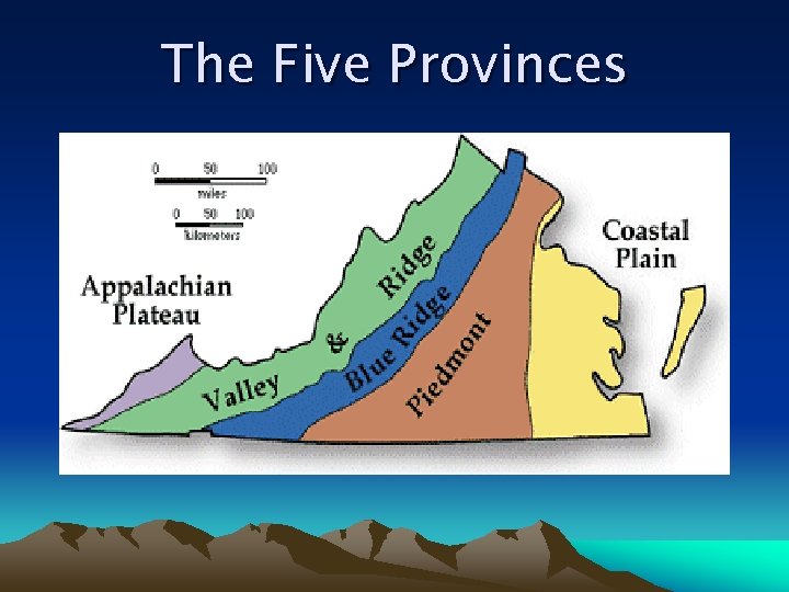 The Five Provinces The Five Provinces