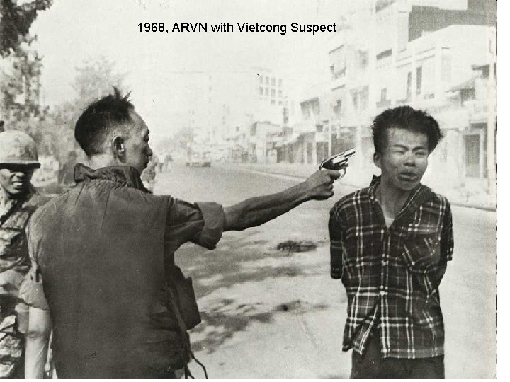 1968, ARVN with Vietcong Suspect 