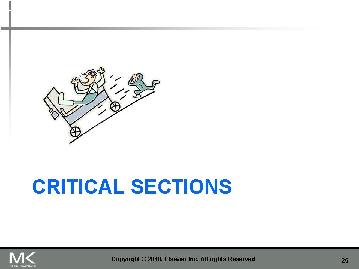 CRITICAL SECTIONS Copyright © 2010, Elsevier Inc. All rights Reserved 25 